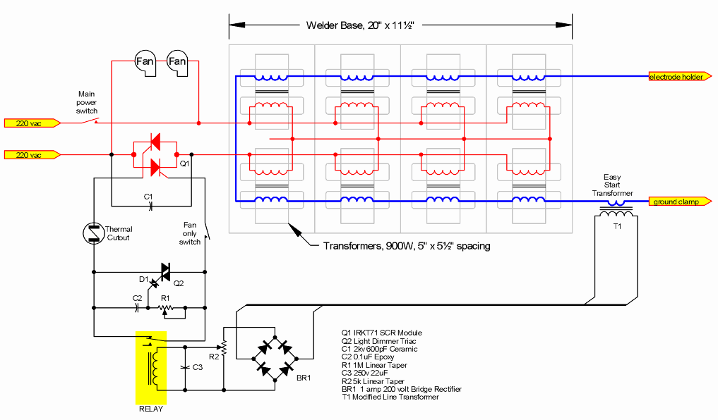 Arc Welder Wiring Diagram